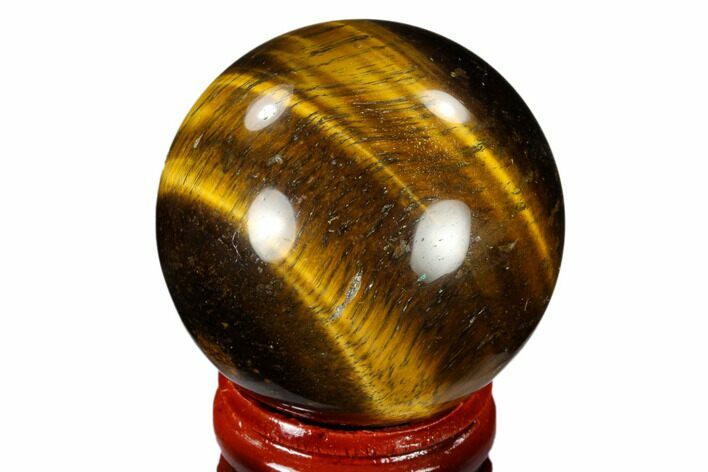 Polished Tiger's Eye Sphere - South Africa #116056